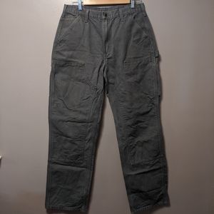 Carhartt double front washed duck loose fit pants